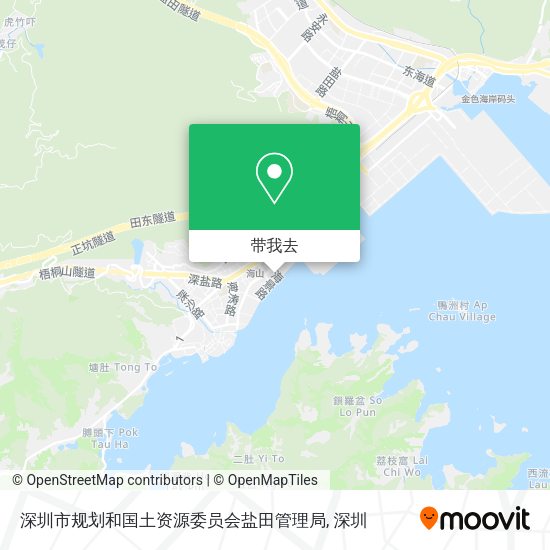 深圳市规划和国土资源委员会盐田管理局地图