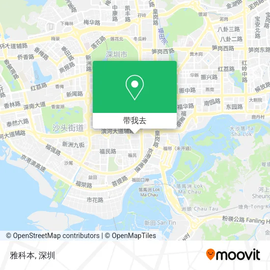 雅科本地图