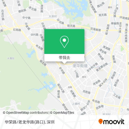 华荣路/老龙华路(路口)地图