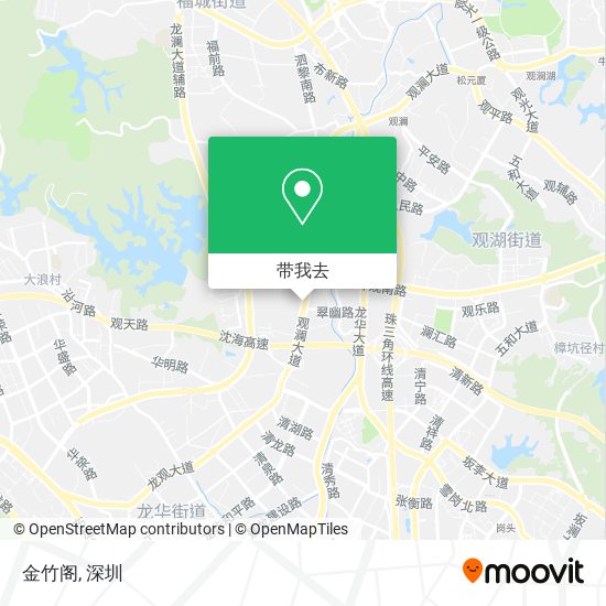 金竹阁地图