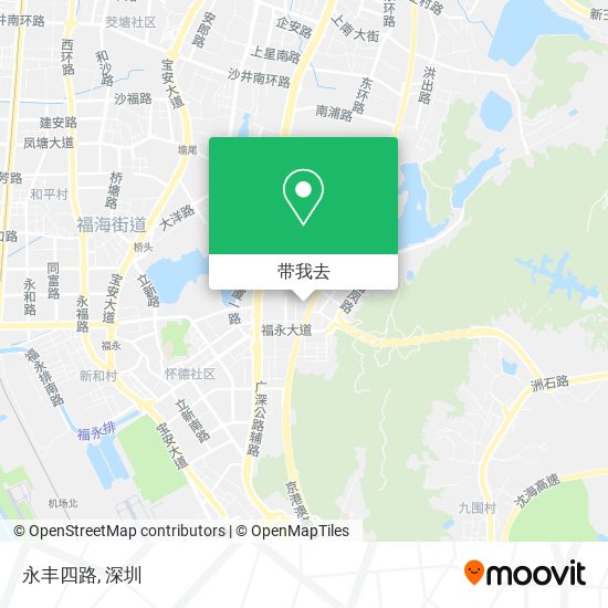 永丰四路地图