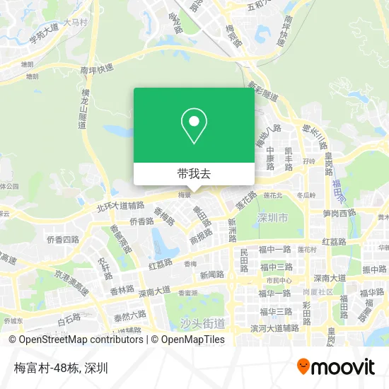 梅富村-48栋地图