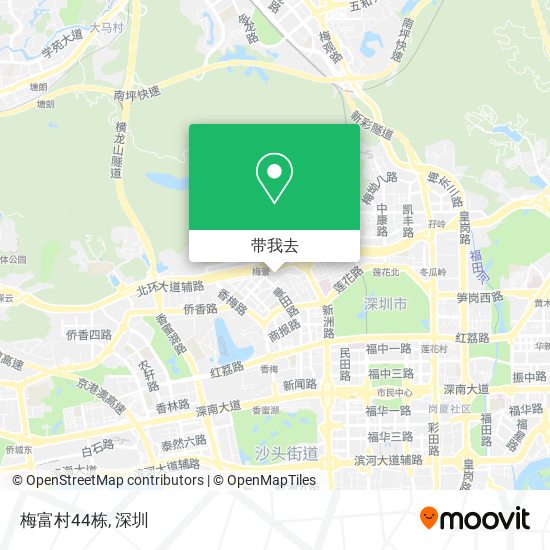 梅富村44栋地图
