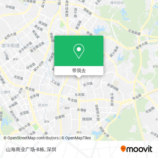 山海商业广场-B栋地图