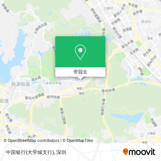 中国银行(大学城支行)地图