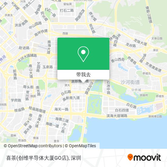 喜茶(创维半导体大厦GO店)地图