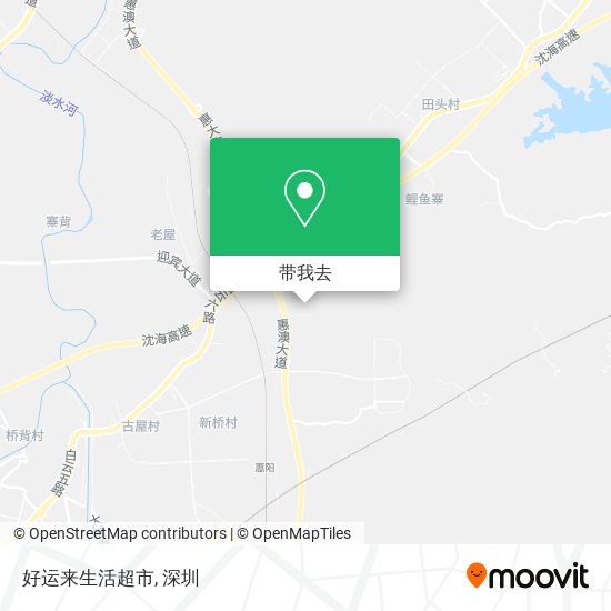好运来生活超市地图