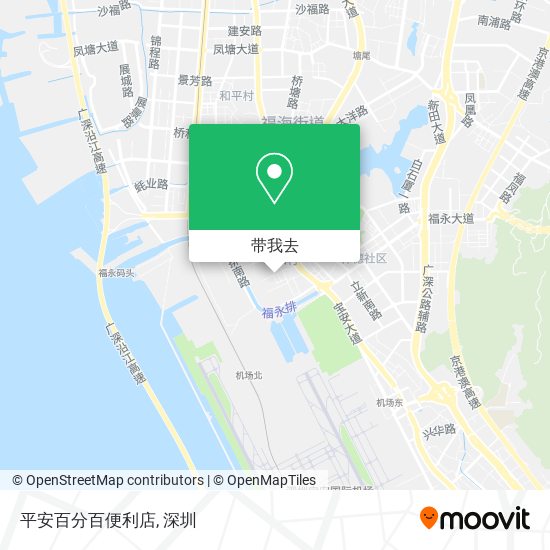 平安百分百便利店地图