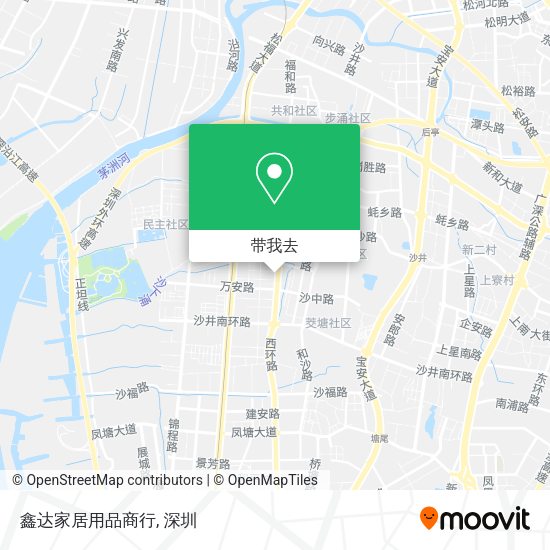 鑫达家居用品商行地图