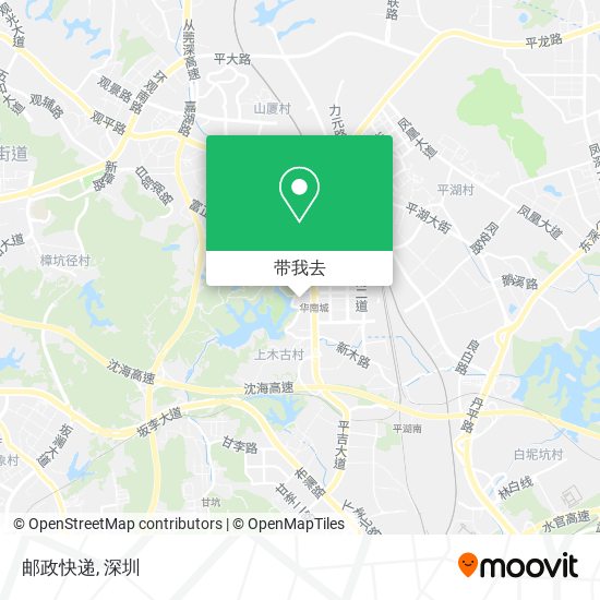 邮政快递地图