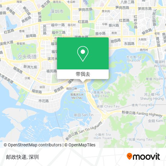 邮政快递地图