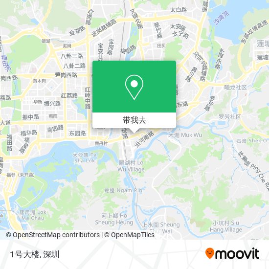 1号大楼地图