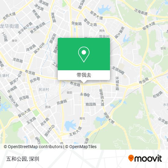 五和公园地图