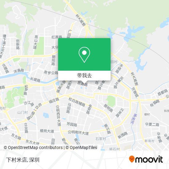 下村米店地图