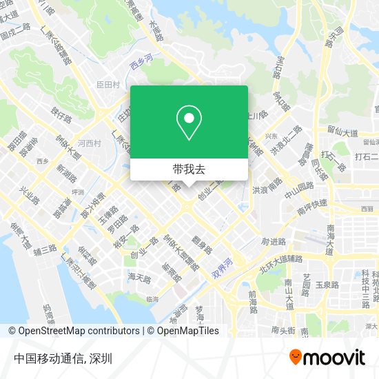 中国移动通信地图