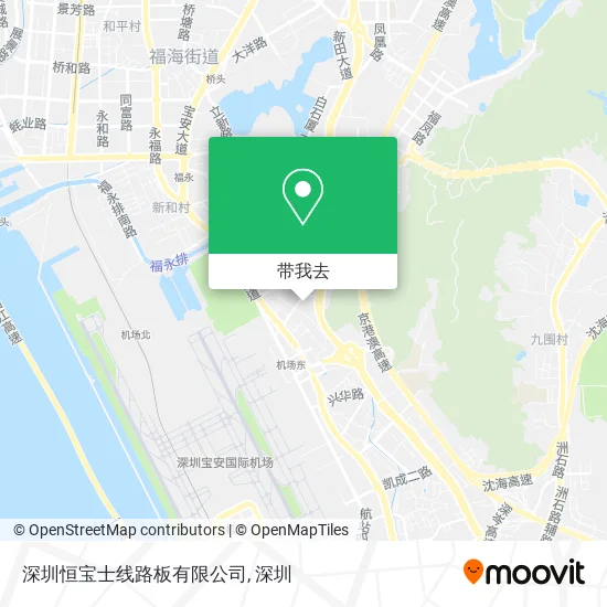 深圳恒宝士线路板有限公司地图