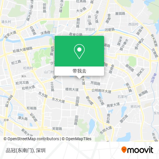 品冠(东南门)地图