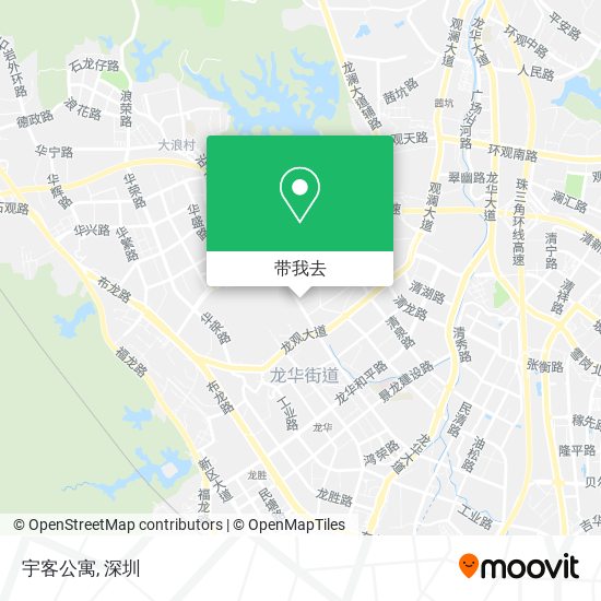 宇客公寓地图