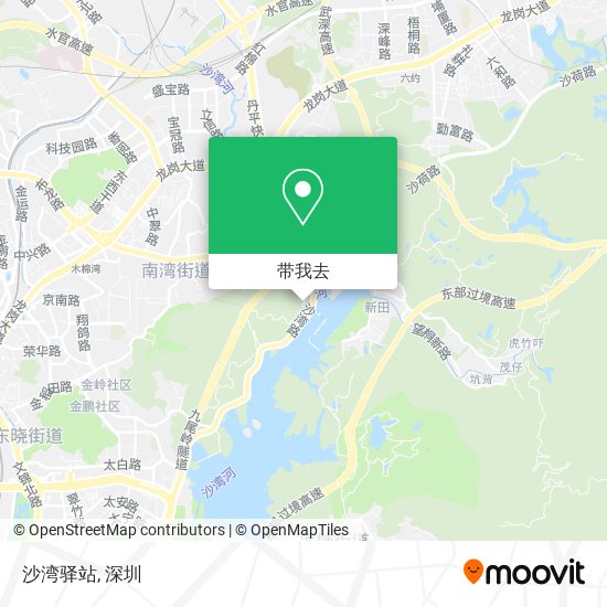 沙湾驿站地图