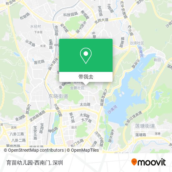 育苗幼儿园-西南门地图