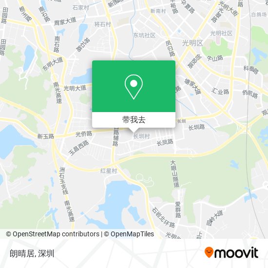 朗晴居地图