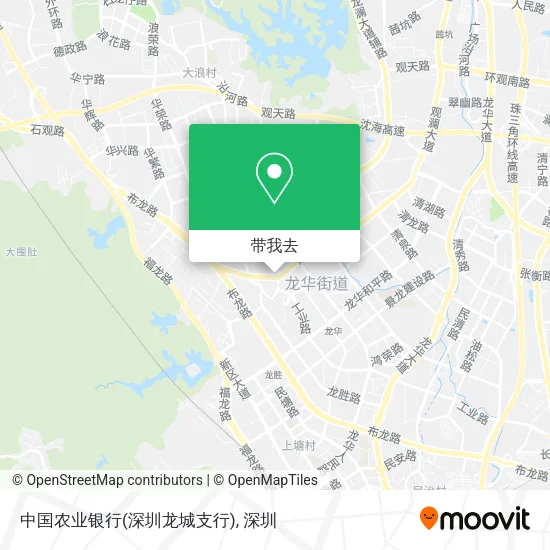 中国农业银行(深圳龙城支行)地图