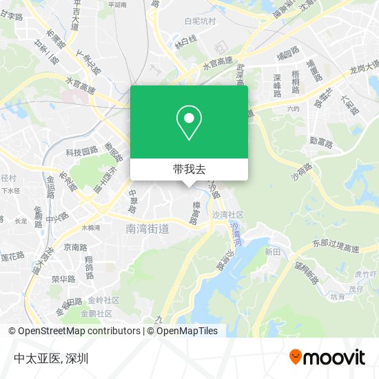 中太亚医地图