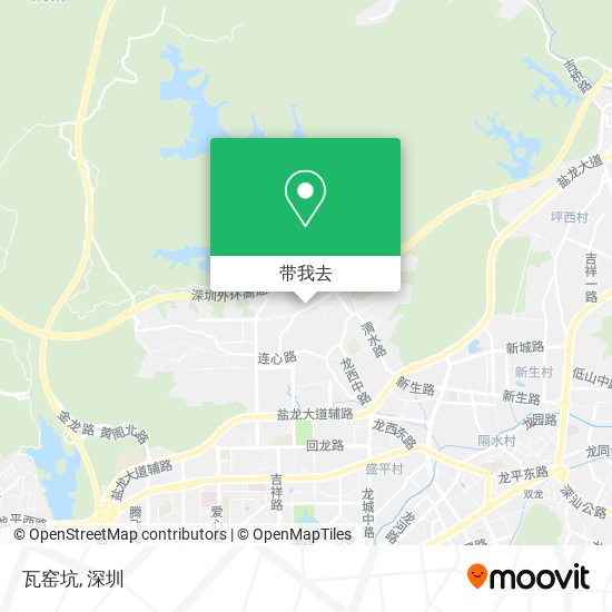 瓦窑坑地图