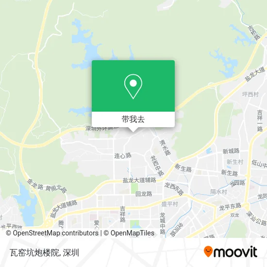 瓦窑坑炮楼院地图
