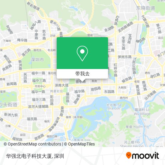 华强北电子科技大厦地图