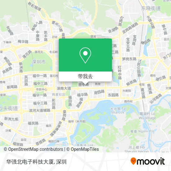 华强北电子科技大厦地图