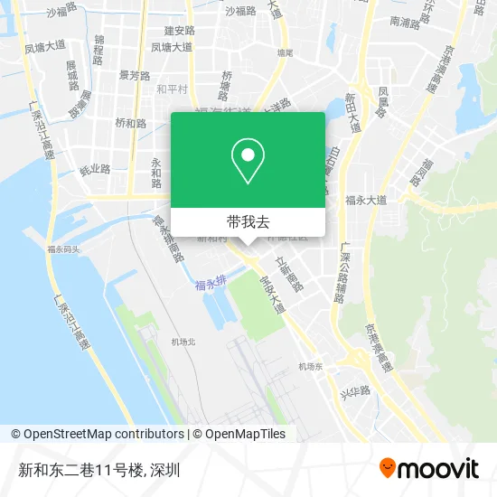 新和东二巷11号楼地图