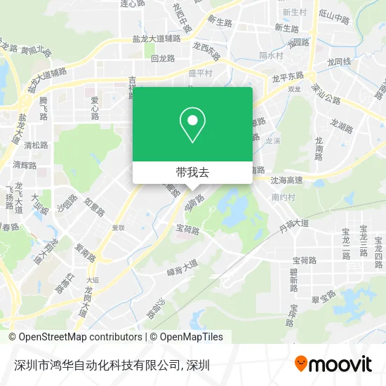 深圳市鸿华自动化科技有限公司地图