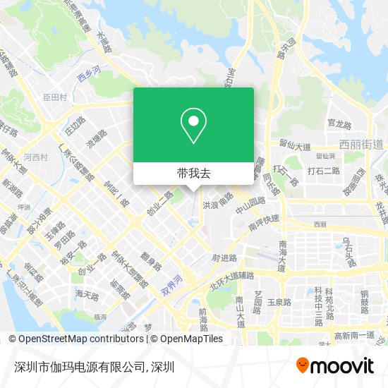 深圳市伽玛电源有限公司地图