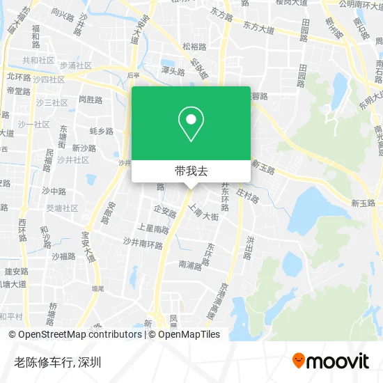老陈修车行地图