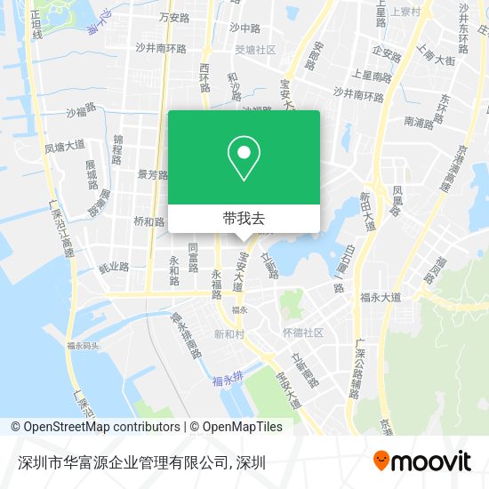 深圳市华富源企业管理有限公司地图