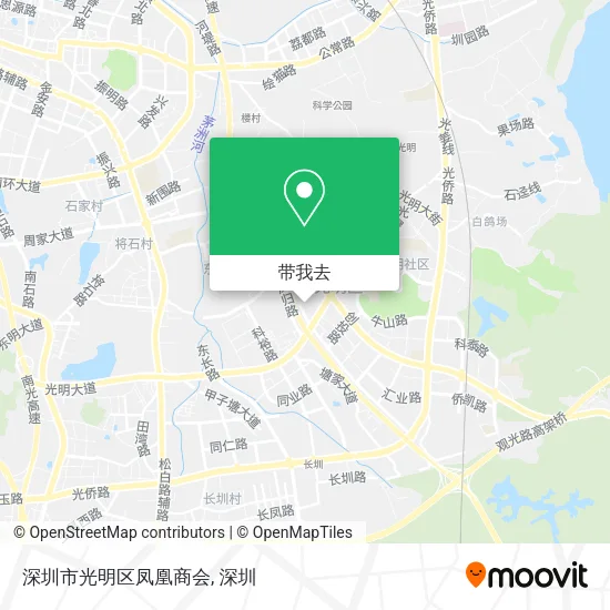 深圳市光明区凤凰商会地图