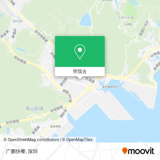 广鹏快餐地图