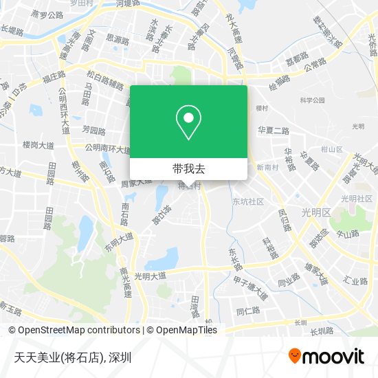 天天美业(将石店)地图