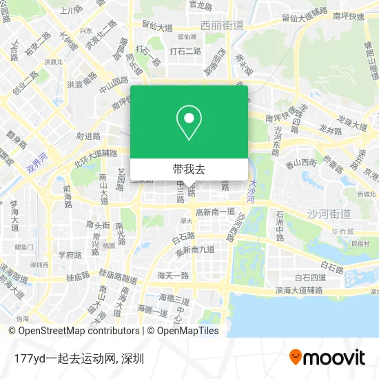 177yd一起去运动网地图