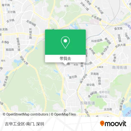 吉华工业区-南门地图