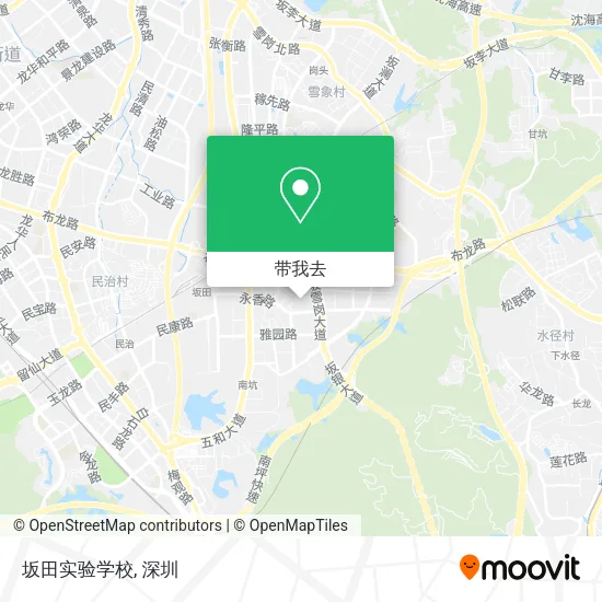 坂田实验学校地图