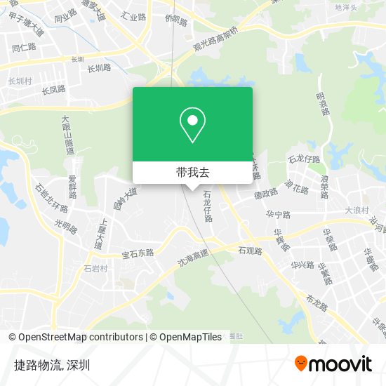 捷路物流地图