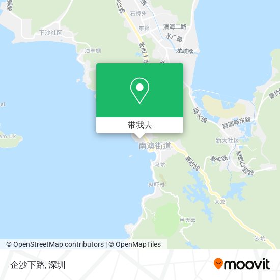 企沙下路地图