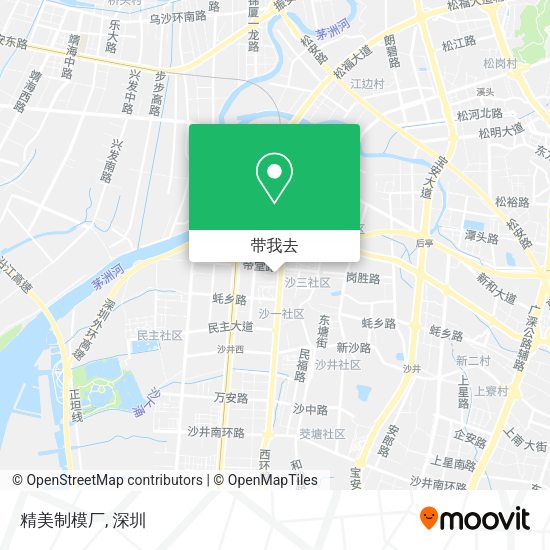 精美制模厂地图