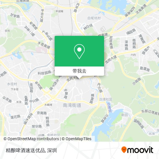 精酿啤酒速送优品地图