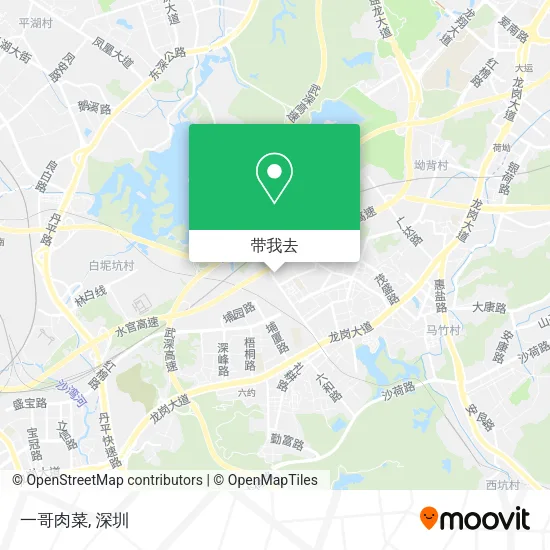 一哥肉菜地图