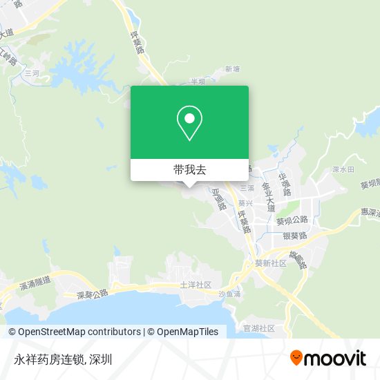 永祥药房连锁地图