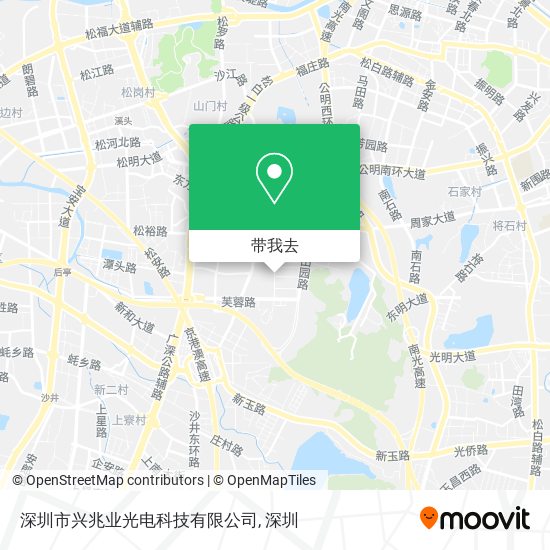 深圳市兴兆业光电科技有限公司地图