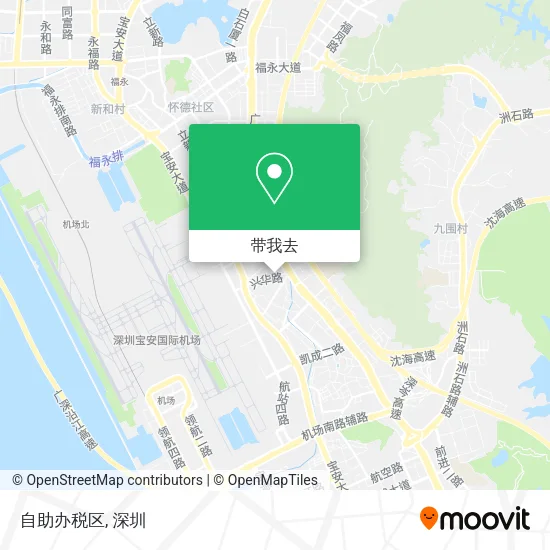 自助办税区地图